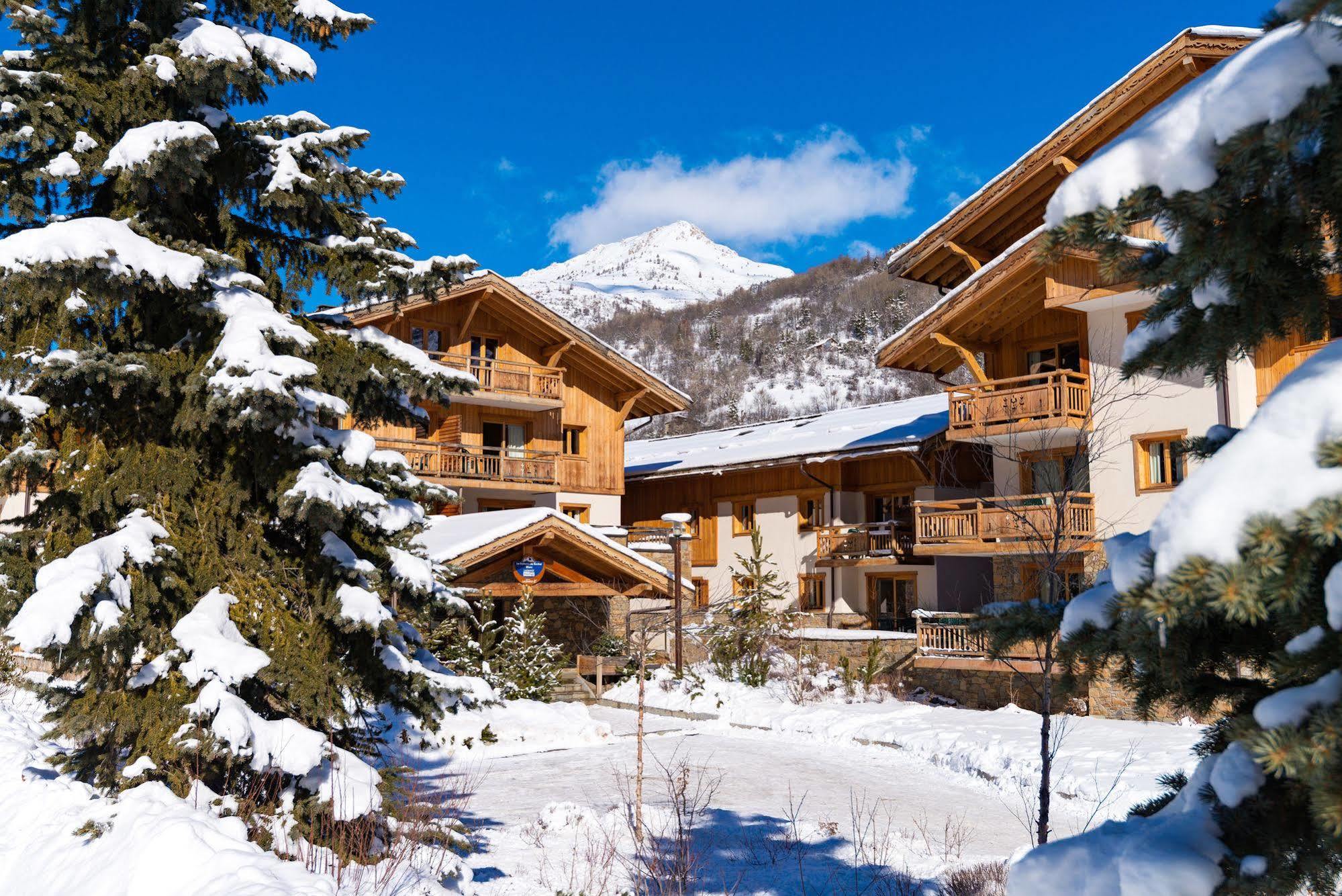 Lagrange Vacances Le Hameau Du Rocher Blanc Serre Chevalier Exterior foto